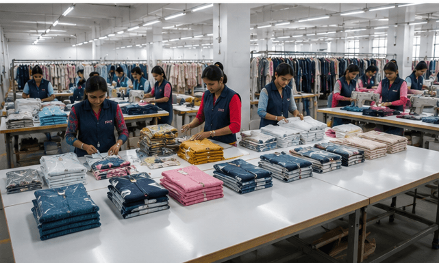 Aurene Apparel production facility